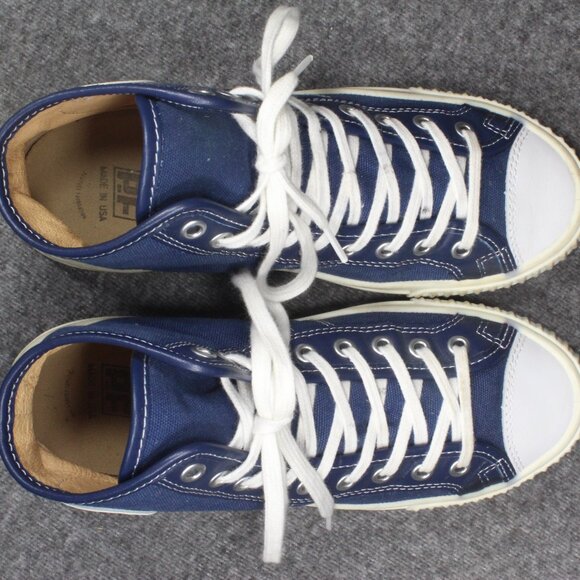 PF Flyers Made in USA Center HI Blue High Tops Mens Size 7 (6.5) Womens 9 (8.5) - Picture 10 of 12
